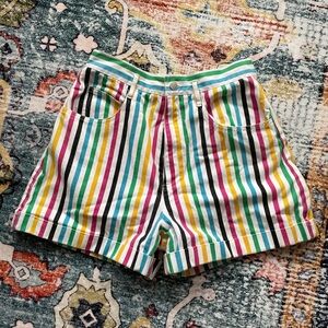 Vintage Entourage striped shorts